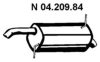 EBERSP?CHER 04.209.84 End Silencer